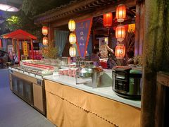 自助取餐区-袍家大院重庆火锅(文安路店)