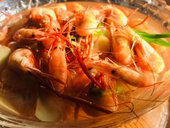 阳澄湖清水虾-鼎鲜·蟹农渔水·阳澄湖大闸蟹·农家乐(美人腿店)