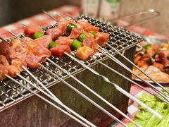 -生火火·地摊小炉子烧烤自助.鲜切牛羊肉(龙湖北城天街店)