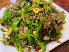 青椒鸡杂-黑皮酸菜鱼(三山街店)