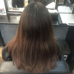 染前-3AM HAIR SALON烫发染发接发