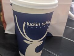 满庭芳茉莉轻乳茶-瑞幸咖啡(山东建筑大学文苑校内店)