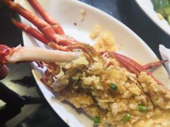 蒜蓉蒸印尼小青龙-大锅强·蒸海鲜青岛菜(吾悦广场店)