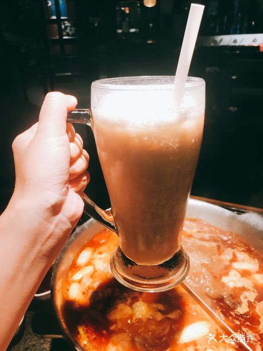 凑凑火锅·茶憩(王府井大街店)大红袍珍珠奶茶图片 - 第1623张