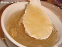 点击看大图 鱼翅丝~~口水-锦江饭店·锦江小礼堂·宴会厅