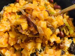 西安小炒牛肉泡馍-秦韵轩·西安小馆(贻成福地广场店)