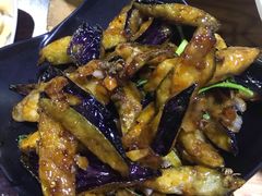 风味茄子-大锅强·蒸海鲜青岛菜(吾悦广场店)