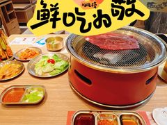 雪花牛大力蘸烤肉汁-西塔老太太泥炉烤肉(武汉摩尔城店)