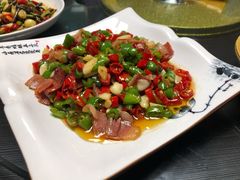 青椒火腿肉-老铁私房菜
