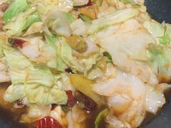 干锅手撕包菜-川流不息·地道川菜·小龙虾(新松江路店)