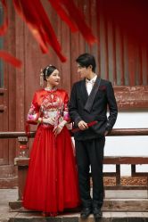 点击看大图 -红番婚纱礼服