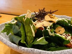 菠菜半熟蛋沙律-希望日本料理(保利香槟花园店)