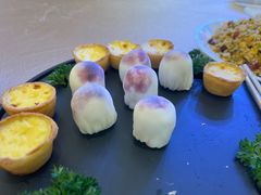 蓝莓雪娘果拼蛋塔-广州文华东方酒店·江-由辉师傅主理