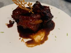 青柠黑醋汁乌梅仔排-喜来登由由大酒店九州膳坊中餐厅