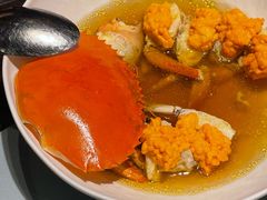 鸡油花雕蒸蟹-杭州西子湖四季酒店·金沙厅