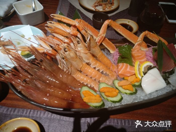 上海中星铂尔曼大酒店 锦·日本料理牡丹虾图片