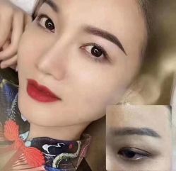 -西施无菌半永久纹绣眉眼影唇轻增发纹发际线