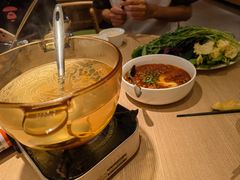 土鸡汤涮山野菜-醉得意·山茶油炒土鸡(福州马尾西堤店)