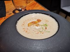 卡布奇诺蘑菇汤配牛肝菌-AZUL by FUEL蓝色·法式酒馆(琶醍店)