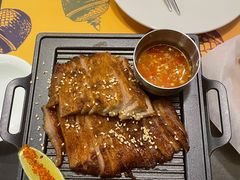 炭烤秘制猪颈肉-simply thai天泰(长泰广场店)