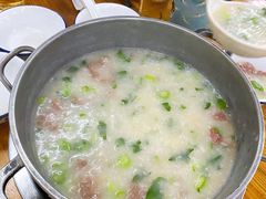 菜心粒牛肉粥-南记食粥坊·宵夜大排档(南桂店)