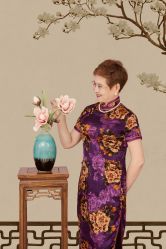 -时光纪亲子全家福照相馆(静安店母女写真父母纪念照)