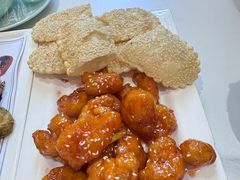 糖醋虾球夹烧饼-鲁南仔·滕州炒鸡(经三路店)