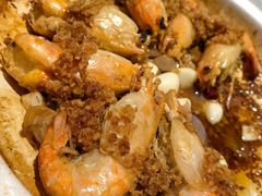 蒜焗罗氏虾-粗茶淡饭·隐庐私厨(东亭店)