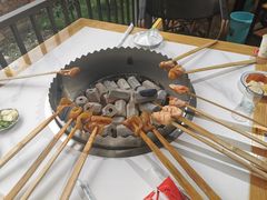 香烤猪皮-醉月城西昌火盆烧烤(天府店)