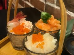 三色一口迷你丼-爆丼日式大排档(季华园店)