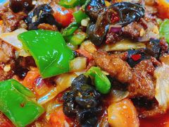 -歹歹的加个面过油肉拌面