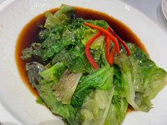 白灼生菜-乾隆美食·本帮菜(黄河路店)