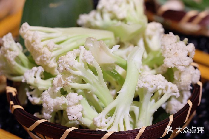 禅悦素食山珍火锅(高新店)有机花菜图片 - 第0张