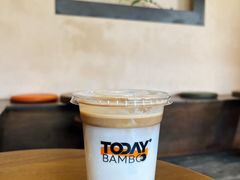 一脸桃花的甜酒拿铁-Bamboo Today Cafe(国创园店)