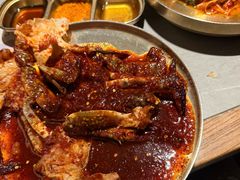 -草家酱蟹炭火烤肉店(珲春南路一店)