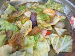 干锅包菜-百味园土菜馆(迎宾东路店)
