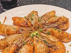 葱油爆河虾-王庄阿咪海鲜大排档(象园店)