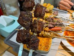 雀味大油边～～-亿牌牌东北烧烤(怀特店)
