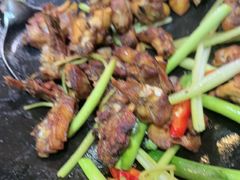 香茅炒鸡-一煲鸽