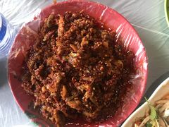 油泼辣子榨菜-丁虎子烤肉(国道二店)