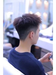 -海文先生国潮烫染男士理发馆