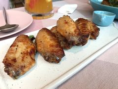 香烤法式蜂蜜芥末鸡中翅-BossBabe亲子餐厅(金光华广场店)