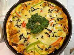 干巴菌披萨-花菇朵 ll 野生菌锅·精品滇菜(后沙峪店)