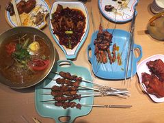 -街角等你.大连海鲜烧烤.经典铁板海鲜串(西安路店)