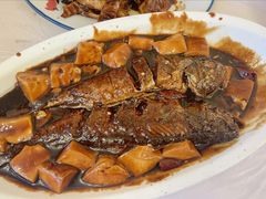红烧豆腐烩黄鱼-玲珑餐厅(陕西南路店)