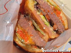 柠香蟹籽牛肉汉堡-JPG canteen(广州寺右公馆店)