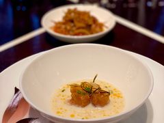 餐前小食咸豆浆油条-杭州西子湖四季酒店·金沙厅