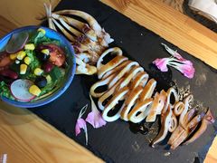 蜜汁烤整只鱿鱼-麦甜创意轻食餐厅(西康路店)