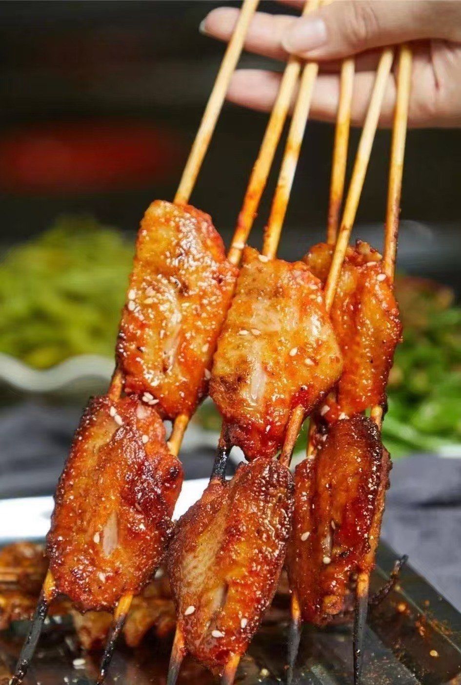 烤鸡翅的正确打开方式