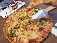 海鲜至尊薄脆披萨-必胜客(东岳店)
